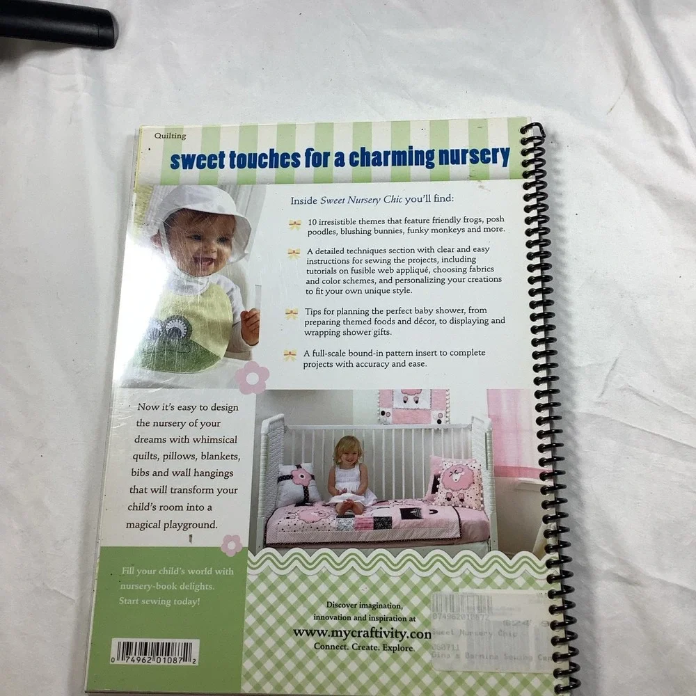 Sweet Nursery Chic Sew 50 Projects 10 Themes Susan Cousineau‎